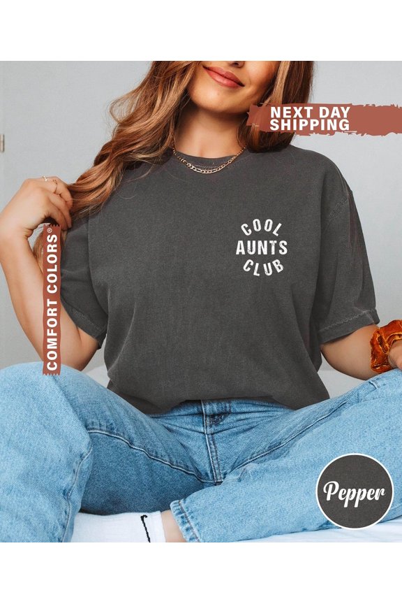Cool Aunts Club Shirt, Cool Aunts Shirt, Favorite Aunt Shirt, Best Auntie Gift from Niece, New Aunt Shirt, Cool Aunts Gift