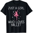 thumbnail image 1 of Sam Soft Cool Ballet For Girls Ballerina Dance Ballet Dancer T-Shirt Full Size S-5Xl, 1 of 5