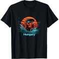 thumbnail image 1 of Sam Soft Cool Swimming Vizsla Dog - Hungary Souvenir T-Shirt Unisex Cotton Tee Full Size S-5XL, 1 of 5