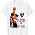 thumbnail image 1 of Sam Soft Couple Black Basketball Movies I Love You Card History Month T-Shirt Full Size S-5XL, 1 of 4