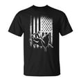 thumbnail image 1 of Sam Soft Cowboy Bull Riding American Flag Bull Rodeo Rodeo Gifts Unisex T Shirt, 1 of 5