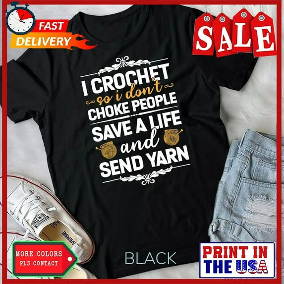 Sam Soft Crochet Saying Crochet Gifts For Women Unisex T-Shirt
