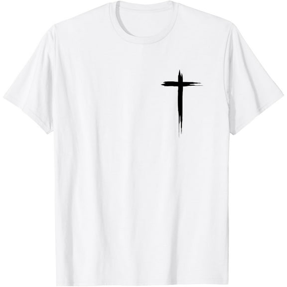 Sam Soft Cross Faith Christ Cross Graphic T-Shirt