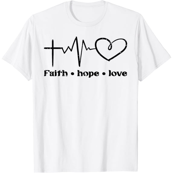 Sam Soft Cross Faith Hope Love God Christ Men Women T-Shirt