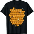 thumbnail image 1 of Sam Soft Cute Honeycomb Design For Men Women Beekeeping Bee Beekeeper T-Shirt, Gift For Friend, Full Size S-5Xl, 1 of 5