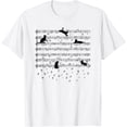 thumbnail image 1 of Sam Soft Cute Kitty Playing Music Note Clef Musician Music Cat Lover T-Shirt, 1 of 4