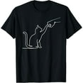thumbnail image 1 of Sam Soft Cute Pet Tee I Love My Cat Best Friend Fist Bump Paw Cat T-Shirt, 1 of 5