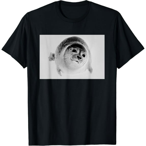 Sam Soft Cute Seal Animal Lover Design Nature Sea Lion Seals T-Shirt Nature On A Shirt