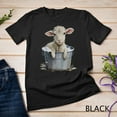 thumbnail image 1 of Sam Soft Cute Sheep Western Love Spring Pastel Unisex T-Shirt, 1 of 5