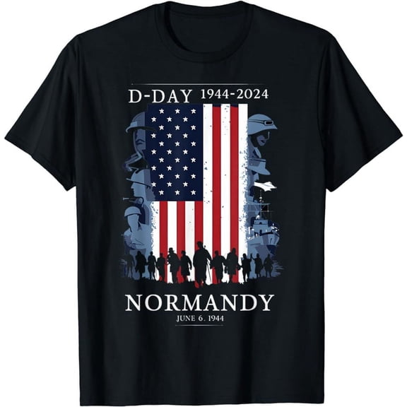 Sam Soft D-Day Tee Normandy Landings Invasion 80th Anniversary 1944 T-Shirt, Unisex Tee All Size S-5XL