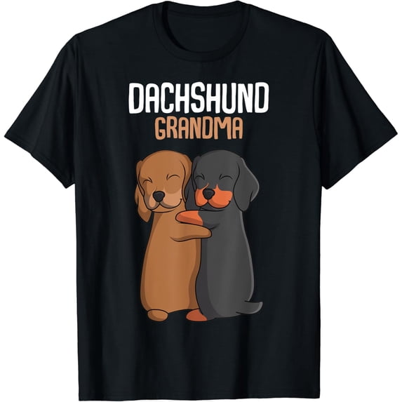Sam Soft Dachshund Grandma Weenie Mom Dog Lover Women T-Shirt