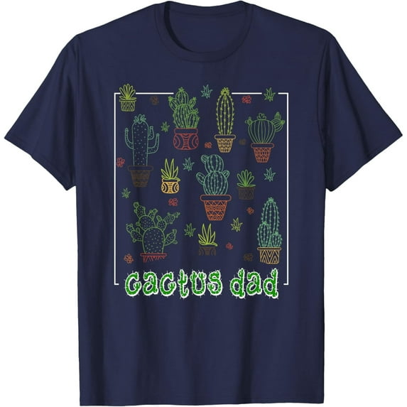 Sam Soft Dad Cactus Shirt Cactus Gift Father Cacti Lover Daddy T-Shirt All Size S-5XL
