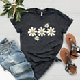 thumbnail image 1 of Sam Soft Daisies Flower Shirt, Spring Shirt, Flower Tee Summer Shirt, Soft Graphic Tee for Women, Floral Shirt, Comfy Shirt, Gardeber Shirt, Plant Tee, 1 of 2