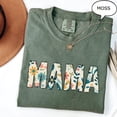 thumbnail image 1 of Sam Soft Daisy Flower Mama T-Shirt, Mama Shirt, Floral Mama Shirt, Gift For Mom, Mother's Day Gift, Birthday Mom Gift All Size S-5XL, 1 of 5