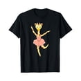 thumbnail image 1 of Sam Soft Dancing Giraffe Ballet Dancer Gift T-Shirt Full Size S-5Xl, 1 of 5