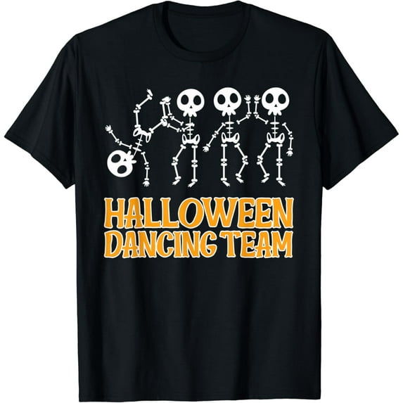 Sam Soft Dancing Skeletons Dancing Team T-Shirt