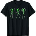 thumbnail image 1 of Sam Soft Dancing Skeletons Fun Dance Challenge Costume T-Shirt, 1 of 5