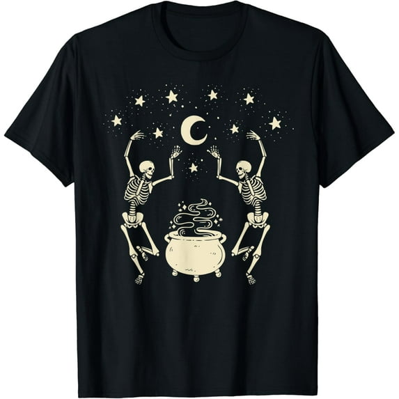 Sam Soft Dancing Skeletons, Mystical T-Shirt