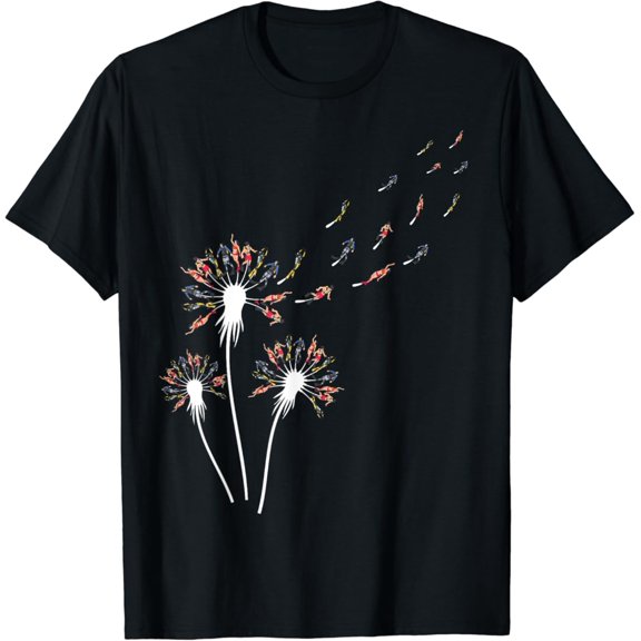 Sam Soft Dandelion Diving Shirt For Scuba Diver | Scuba Diving T-Shirt Full Size S-5Xl