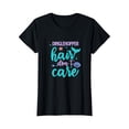 thumbnail image 1 of Sam Soft Dinglehopper Hair Don'T Care Mermaid Tail T-Shirt Unisex Cotton Tee Full Size S-5XL, 1 of 5