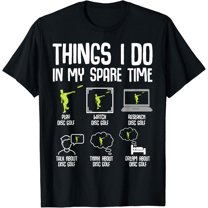 Sam Soft Disc Golf Things I Do In My Spare Time Frisbee Men Boys T-Shirt, Gift For Friend, Full Size S-5Xl