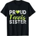 thumbnail image 1 of Sam Soft Distressed Proud Tennis Sister Women Mother'S Day T-Shirt Full Size S-5Xl, 1 of 5