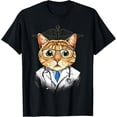 thumbnail image 1 of Sam Soft Doctor Cat Kitten Surgeon Physician Dr MD Animal Cat Lover T-Shirt, 1 of 5