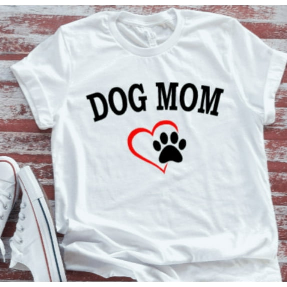 Sam Soft Dog Mom Unisex White Short Sleeve T-Shirt Unisex Cotton Tee, Full Size S-5XL