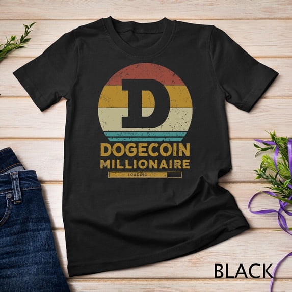 Sam Soft Dogecoin Miner Dogecoin Millionaire Vintage T-Shirt Unisex T-Shirt