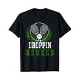 thumbnail image 1 of Sam Soft Droppin Deuces Tennis Rackets Ball Graphic T-Shirt Full Size S-5Xl, 1 of 5