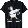 thumbnail image 1 of Sam Soft Duck Tennis Tennis Racket Sports T-Shirt Full Size S-5Xl, 1 of 5