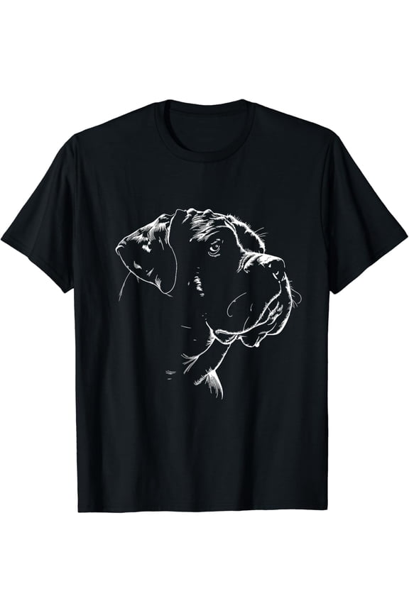 English Mastiff Face Dog Graphic Design T-Shirt