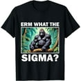 thumbnail image 1 of Sam Soft Erm What The Sigma Ironic Brainrot Quote T-Shirt, 1 of 5