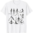 thumbnail image 1 of Sam Soft Exercising Skeletons Exercise Challenge Scaryskull T-Shirt, 1 of 4