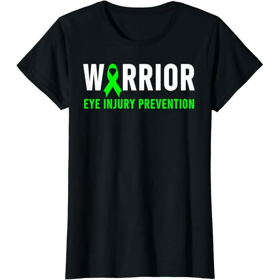 Sam Soft Eye Injury Prevention Awareness Shirt - Eye Injury Ladies' Crewneck T-Shirt All Size S-5XL