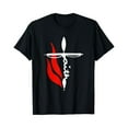 thumbnail image 1 of Sam Soft Faith Methodist Cross T-Shirt God Is Able, 1 of 5