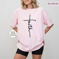thumbnail image 1 of Sam Soft Faith Shirt, Faith Cross Shirt, Faith Based, Womens Christian Shirt, Faith Apparel, Religious Shirt, Faith Gift, Church Tee, 1 of 4