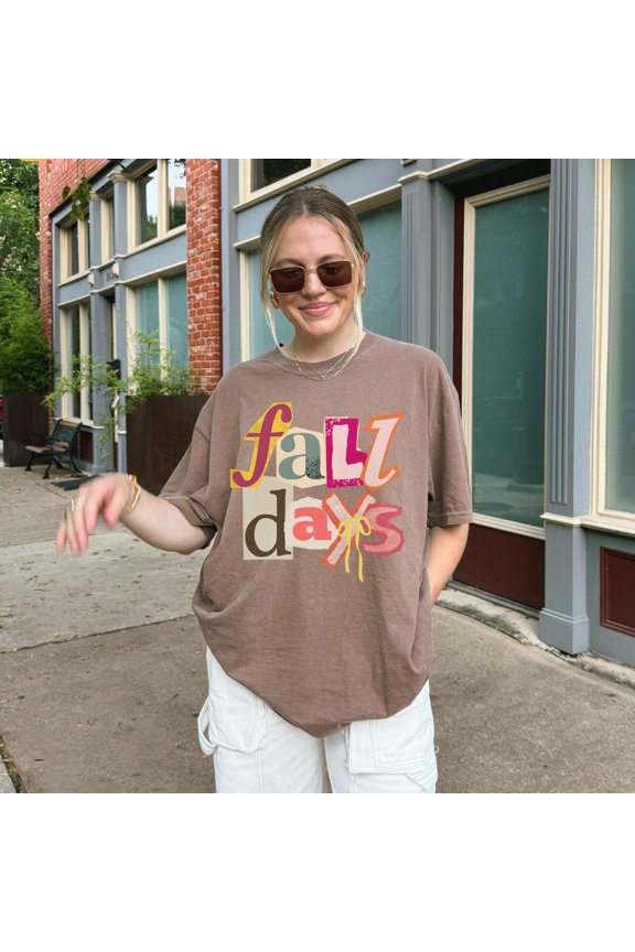 Fall Vibes Shirt: Floral Pumpkin Graphic Tee All Size S-5XL