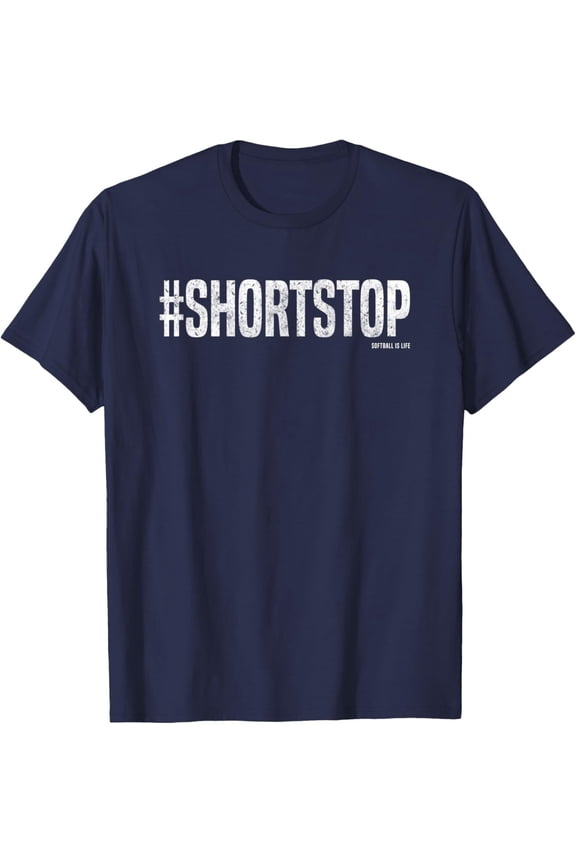 Fastpitch Softball Shortstop T-Shirt All Size S-5XL