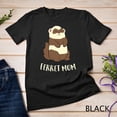 thumbnail image 1 of Sam Soft Ferret Mom Ferret Pet Cute Ferret Mama Unisex T-Shirt, 1 of 5