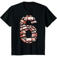 thumbnail image 1 of Sam Soft Fire Truck, 6th Birthday Boy, 6 Year Old Firefighter T-Shirt Full Size S-5XL, 1 of 5