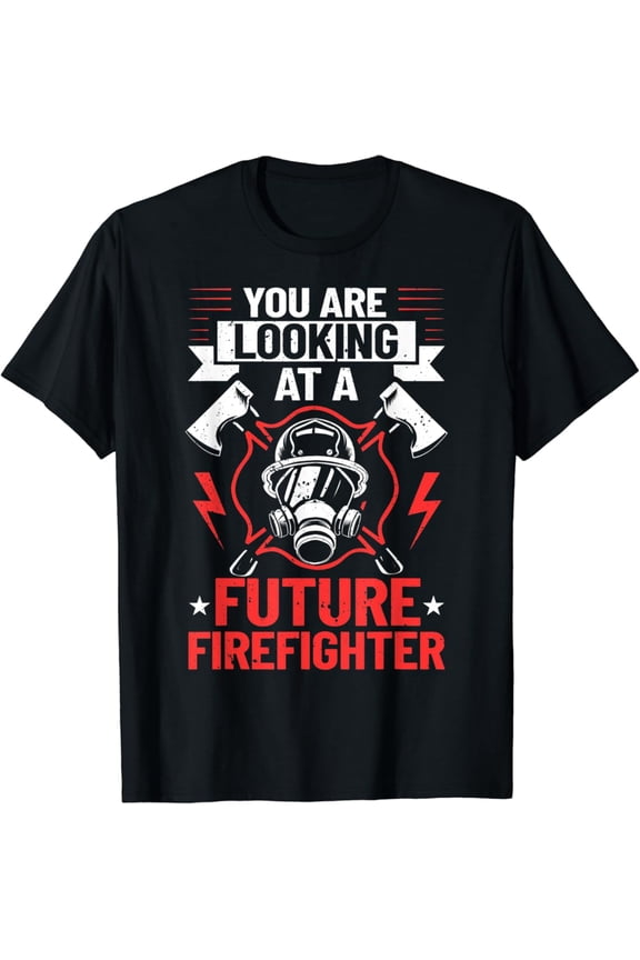 Firefighter Costume Firefighter Outfit Future Firefighter T-Shirt Full Size S-5XL