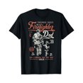 thumbnail image 1 of Sam Soft Firefighter Dad Tee Vintage Fireman Gift Men T-Shirt Full Size S-5XL, 1 of 5