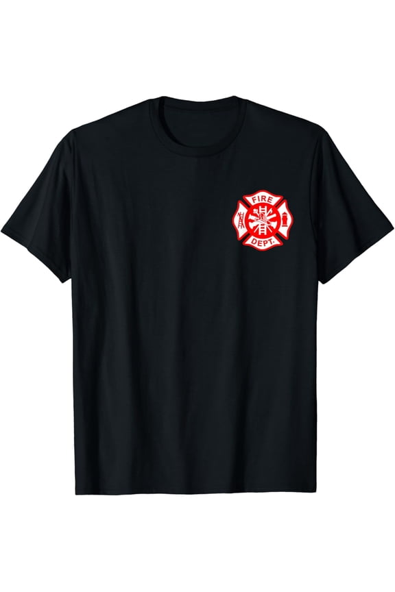 Firefighter Uniform Fire Department Gear T-Shirt Full Size S-5XL