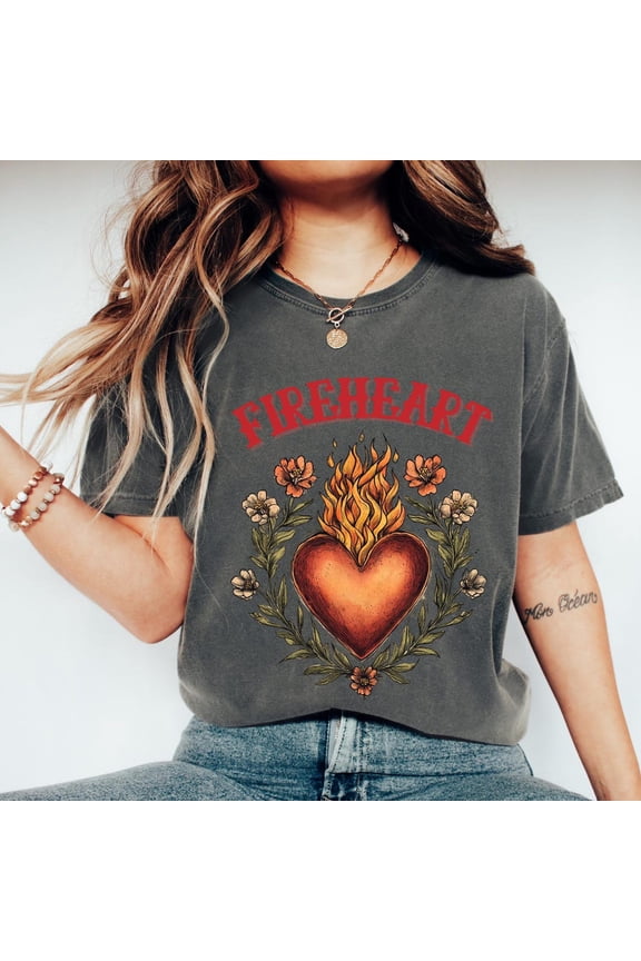 Fireheart Shirt: Vintage Sjm Quotes Tee All Size S-5XL