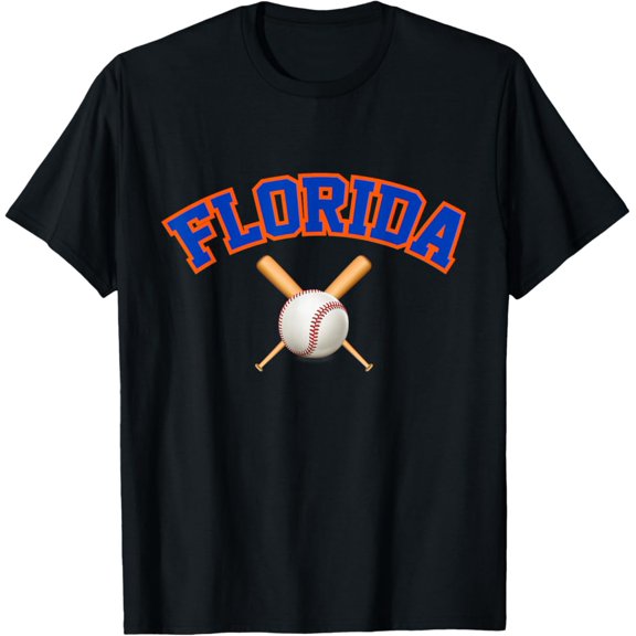 Sam Soft Florida Baseball T-Shirt Unisex Cotton Tee, Gift For Men Women Family Full Size S-5Xl