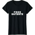 thumbnail image 1 of Sam Soft Free Supporter President Rodrigo Digong Duterte Ladies' Crewneck T-Shirt Full Size S-5XL, 1 of 5