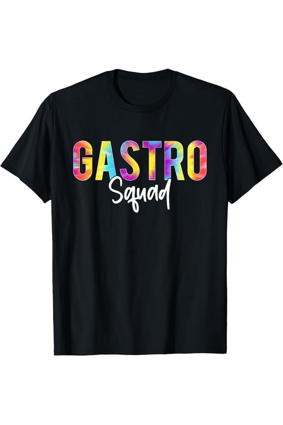 Gastro Squad Tie Dye Design For Doctor Gastroenterology T-Shirt