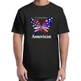 thumbnail image 1 of Sam Soft Generation American Flag Butterfly For S-4XL T-Shirt All Size S-5XL, 1 of 5