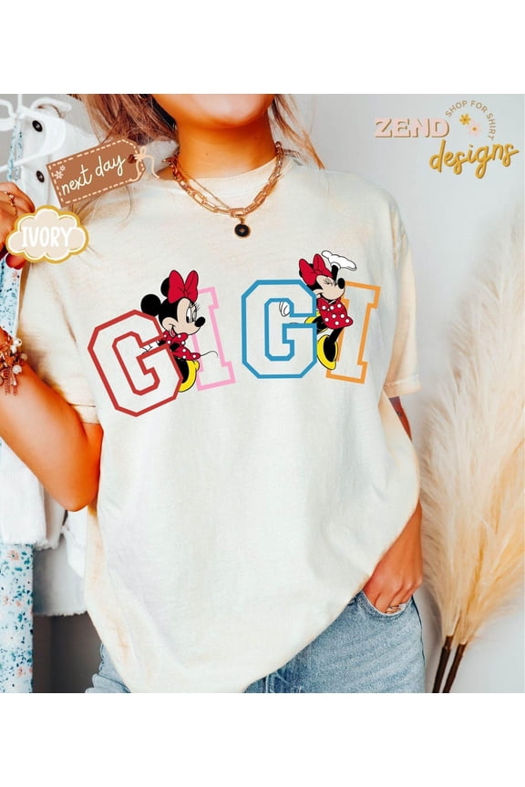 Gigi Shirt, Gigi T-Shirt, Gigi Tee, Cute Gigi Shirt, Gift for Gigi, Grandma Gift, Grandmother Shirt, Grandma Mimi Gigi Tee